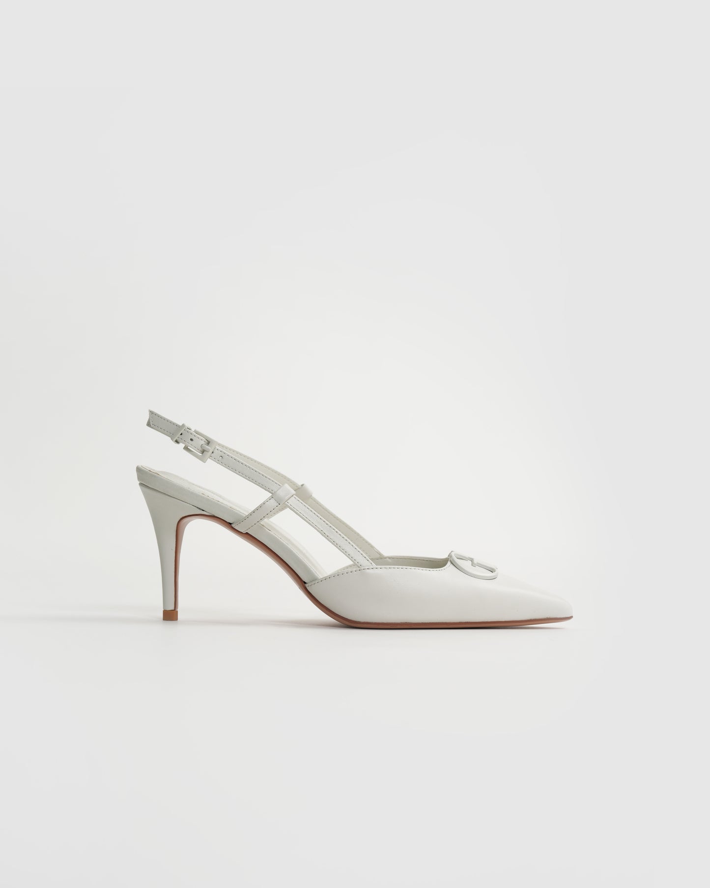 Logo Slingback Pumps
