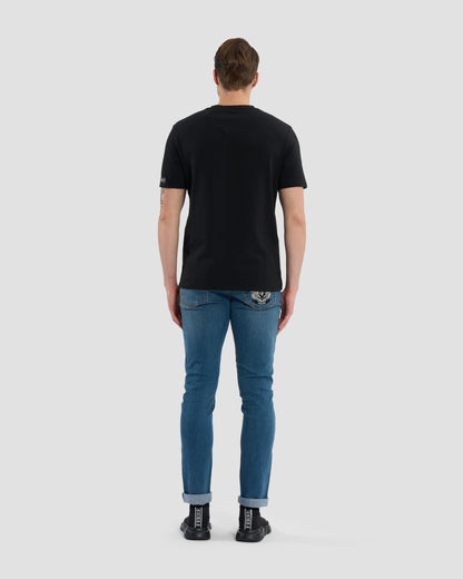 Subtle Metallic Print T-Shirt