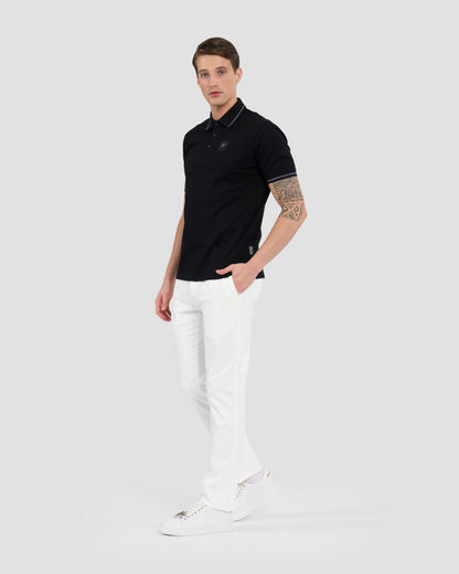 Ferré Printed Sleeve Polo Shirt