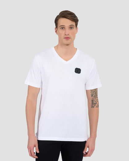 Script Brand Printed Back T-Shirt