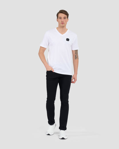 Script Brand Printed Back T-Shirt