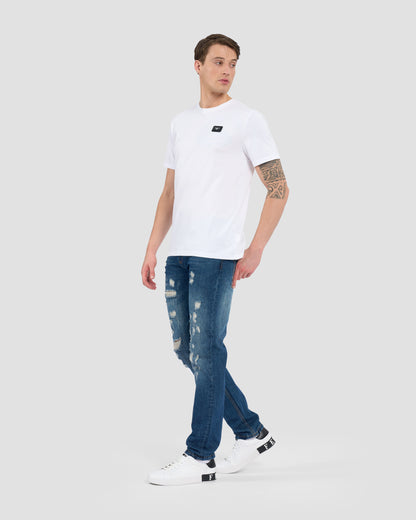 Brand Patched Chest T-Shirt