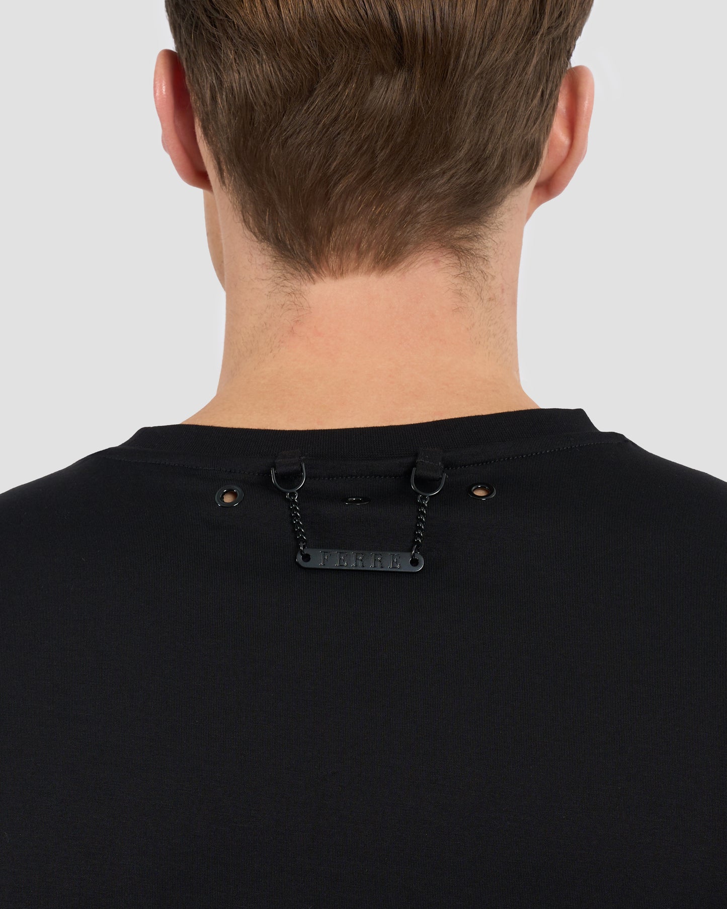 Brand Patched Chest T-Shirt