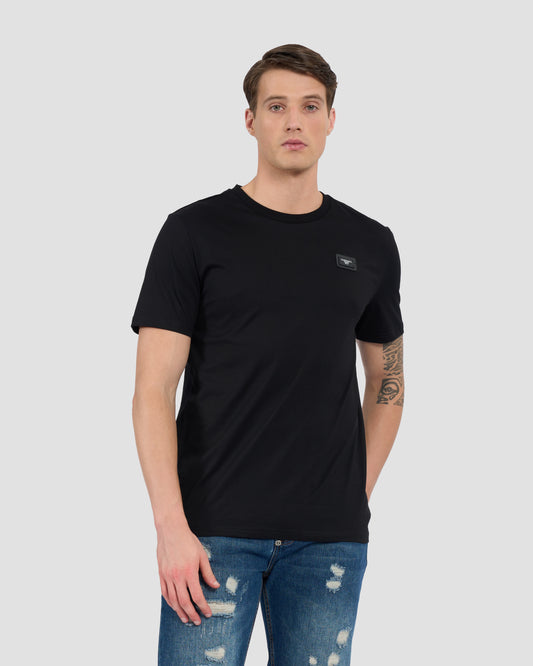 Brand Patched Chest T-Shirt