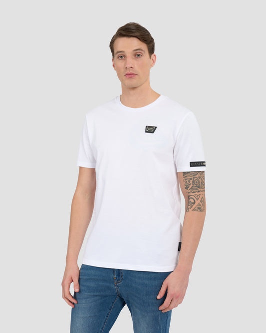 Brand Lettering Embellished T-Shirt
