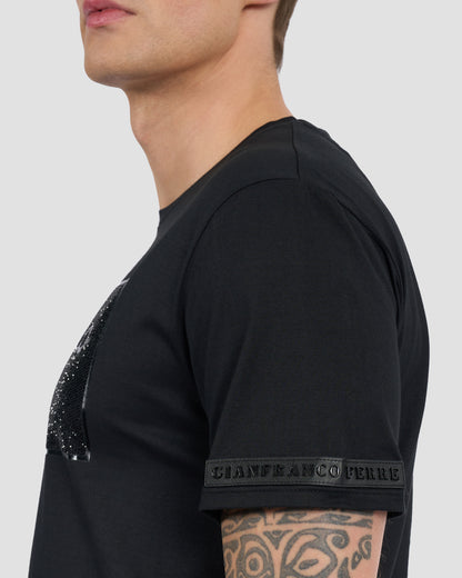 Rhinestones Branding T-Shirt