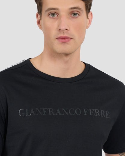 Brand Taping Print T-Shirt