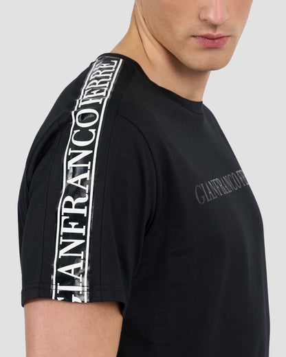 Brand Taping Print T-Shirt