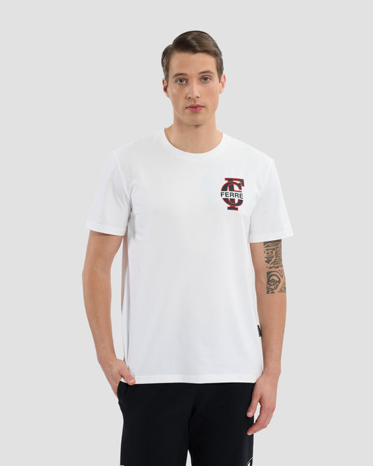 Ferré Printed Chest T-Shirt