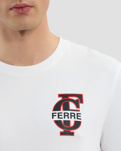 Ferré Printed Chest T-Shirt