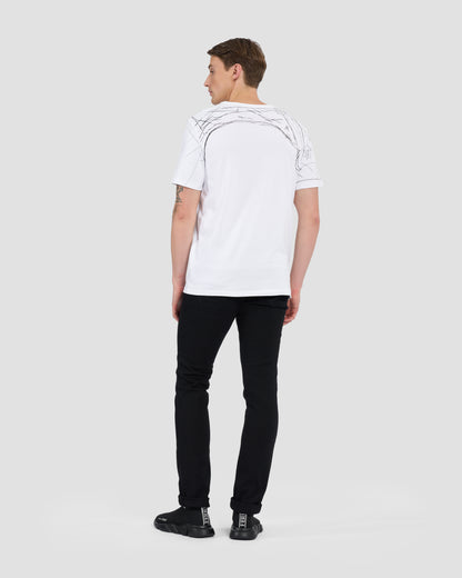 Ferré Streaks Print T-Shirt