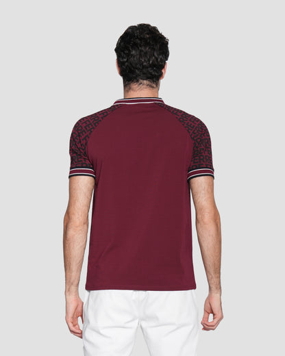 Patterned  Logo T-shirt
