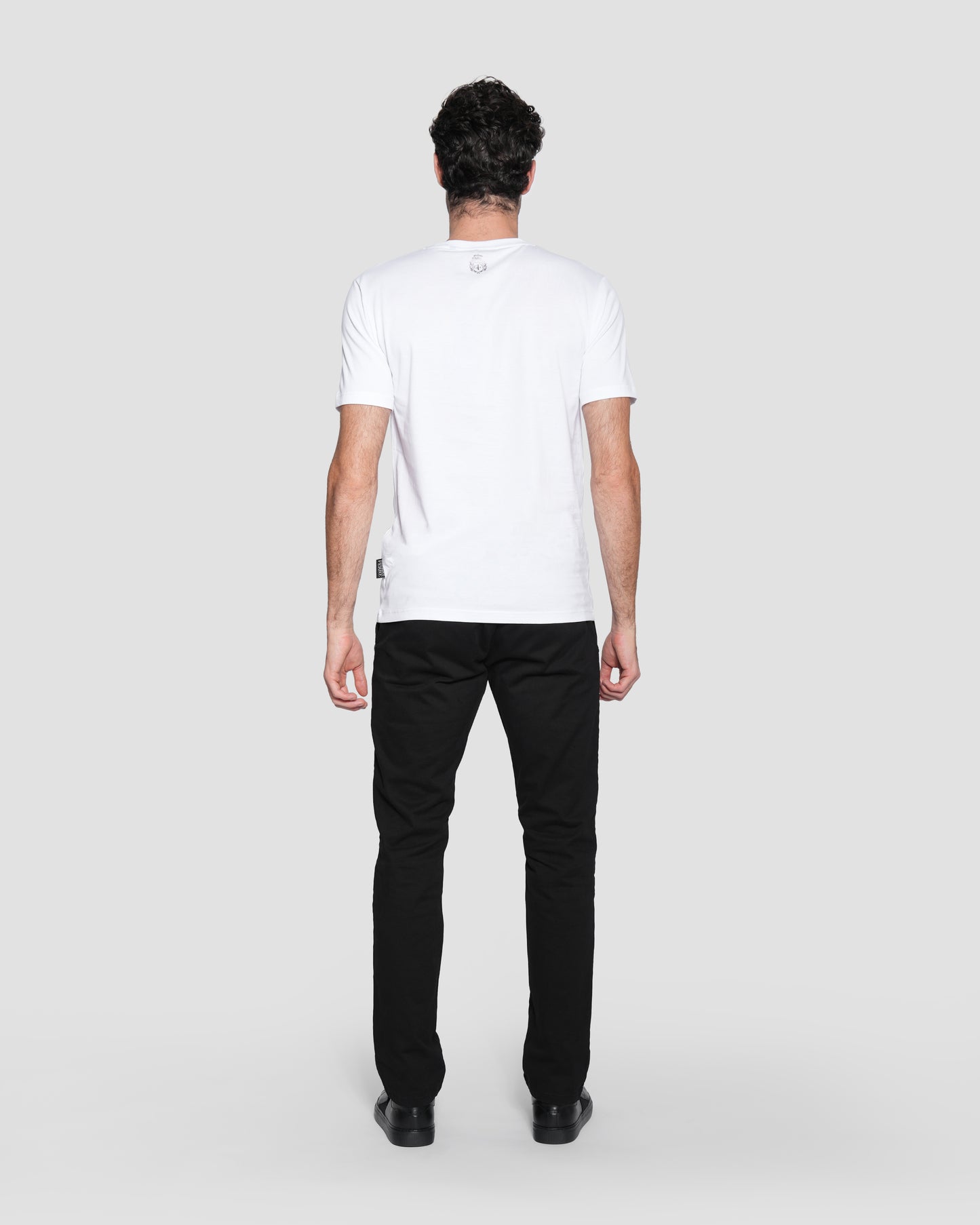 Patterned Emblem T-shirt