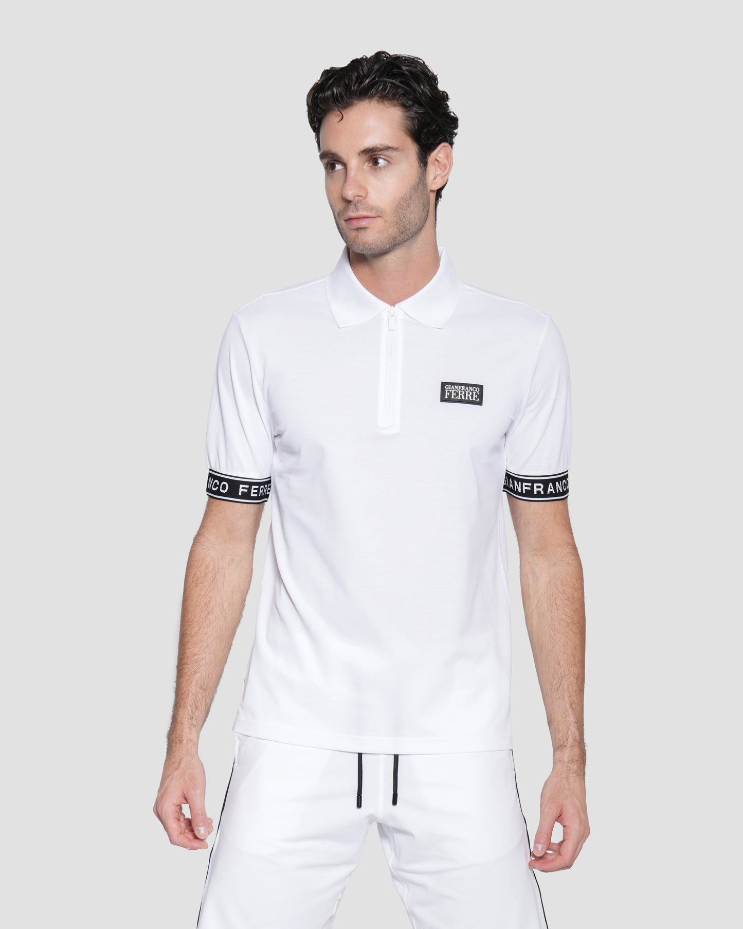 Rubber Patch Polo Shirt