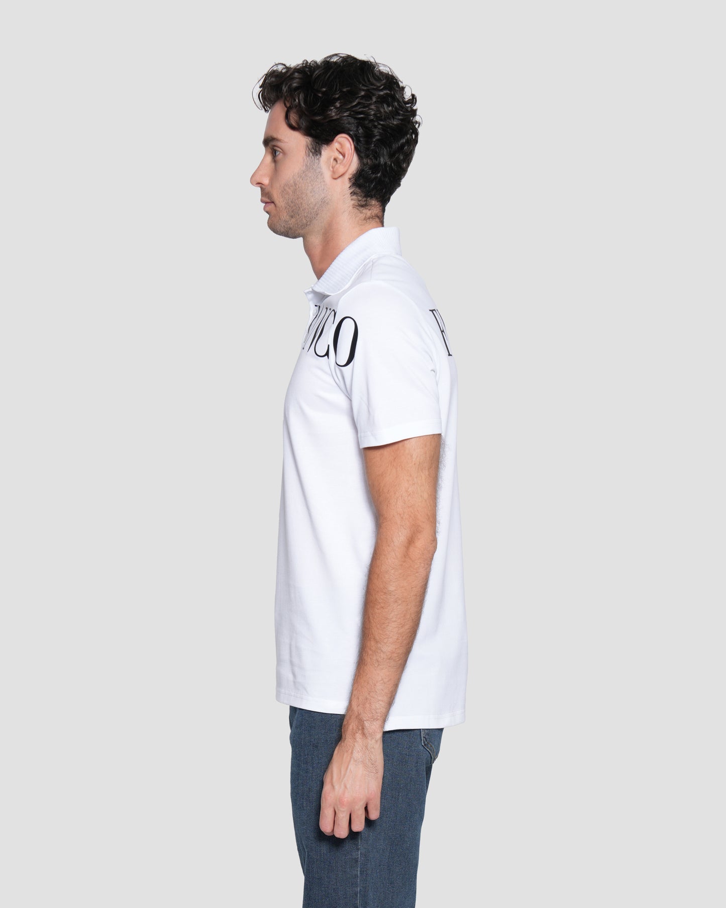 Printed Logo Polo Shirt