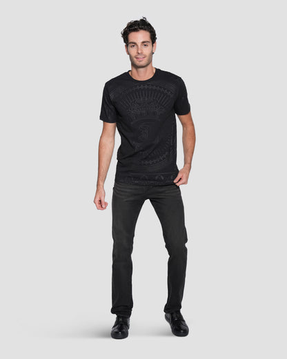 Imperial Emblem Print T-Shirt