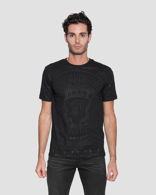 Imperial Emblem Print T-Shirt