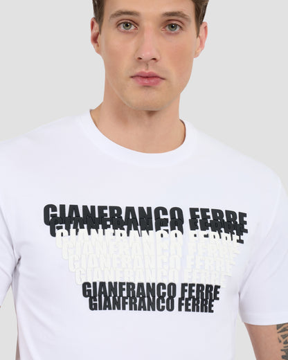 Silicone Brand Print T-Shirt