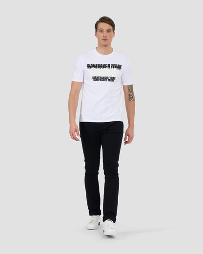 Silicone Brand Print T-Shirt