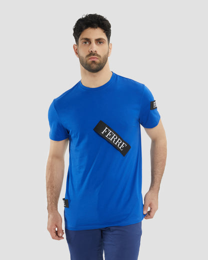 Ferre Embroidered Tape T-Shirt
