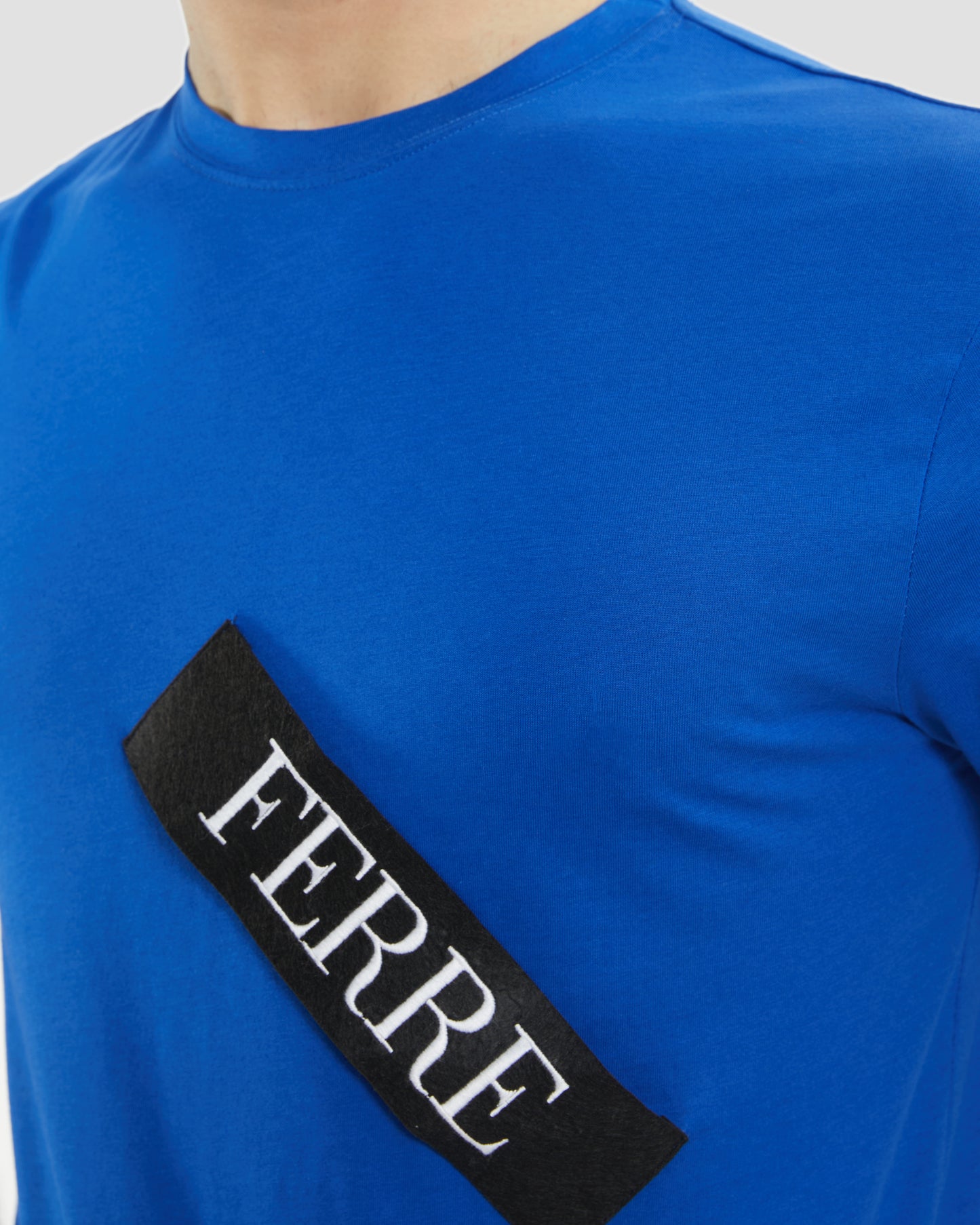 Ferre Embroidered Tape T-Shirt