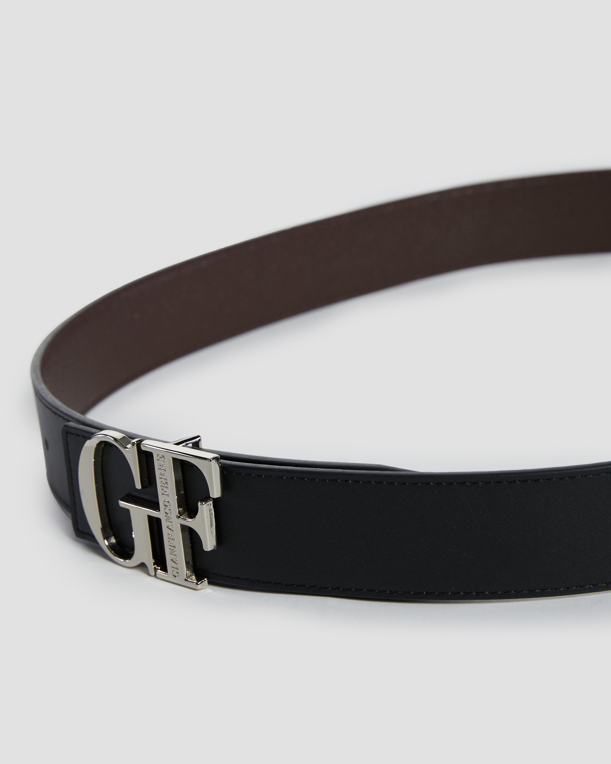 Silver-Tone Monogram Belt – Gianfranco Ferré