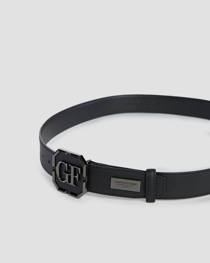 Gunmetal GF Monogram Belt