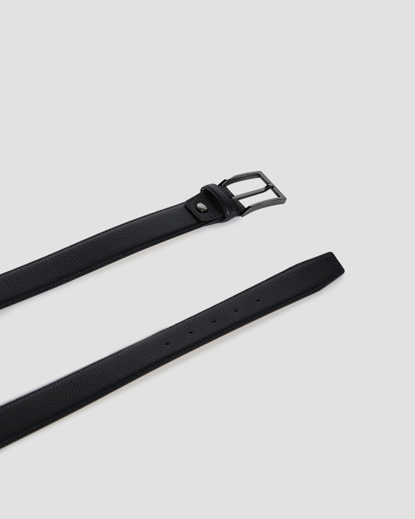 Monochrome Leather Belt