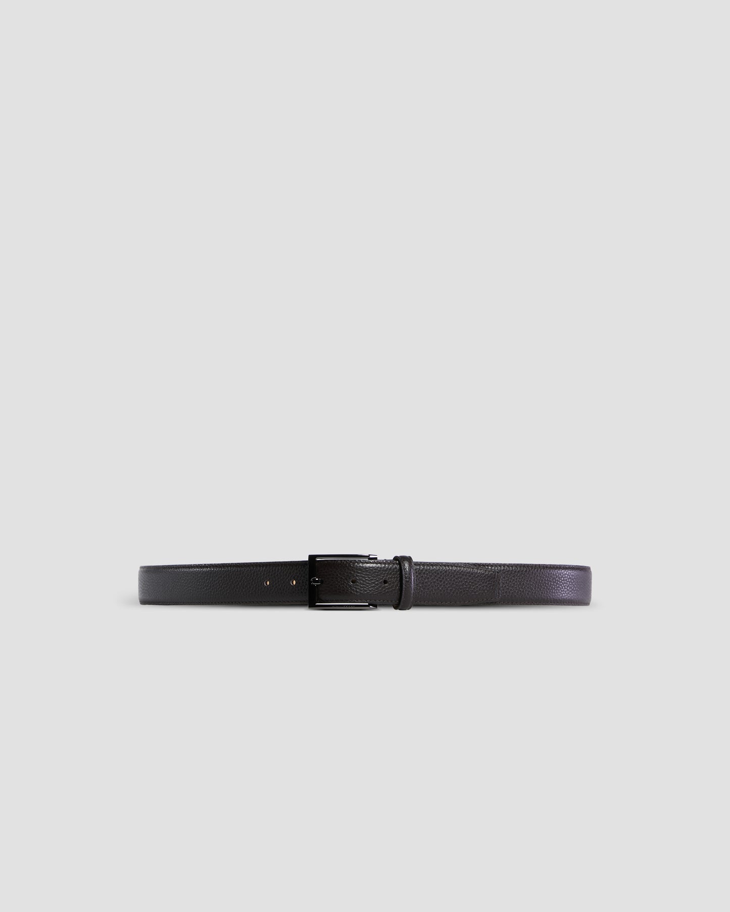 Pebbled Leather Finish Belt