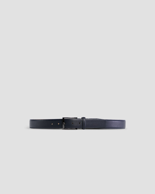 Pebbled Leather Finish Belt