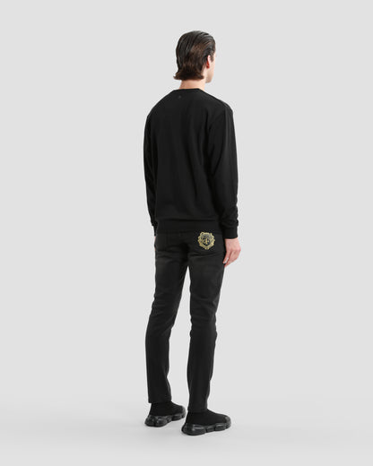 Embroidered Front Sweatshirt