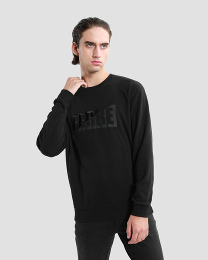 Embroidered Front Sweatshirt