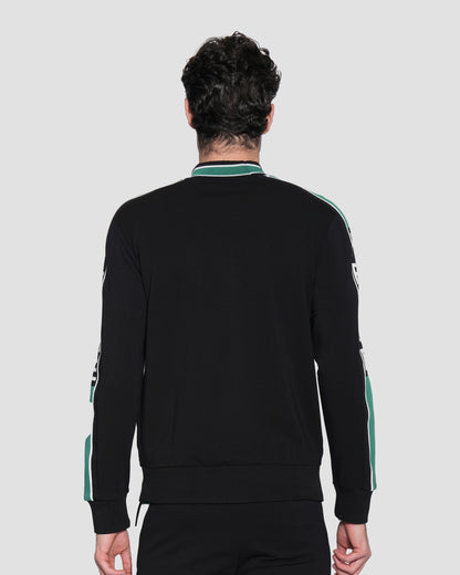 Jacquard Logo Tape Sweatshirt