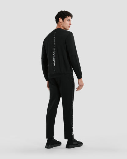 Solid Tone Script Logo Sweatshirt