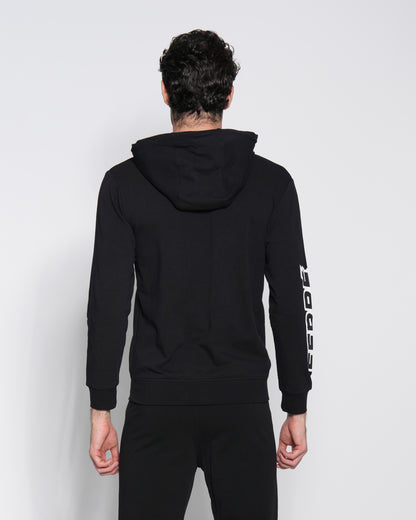 Printed Logo Zip up Hoodie Jacket
