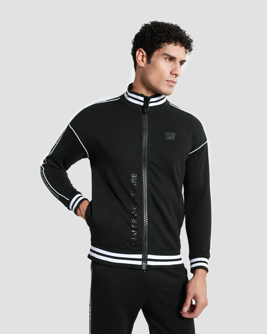 Brand Tapered Tracksuit Jacket