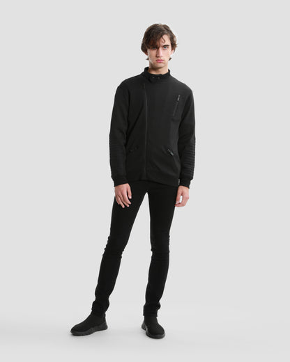 Multiple Zip Front Jacket