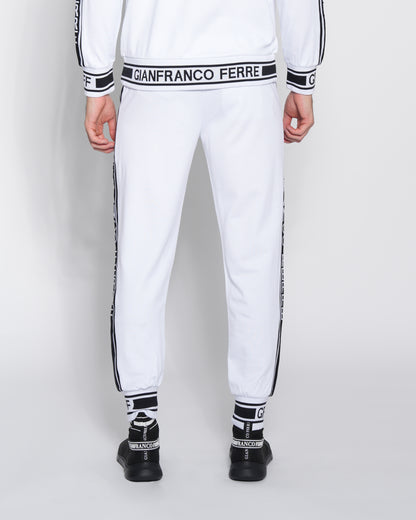 Contrast Logo Taping Track Pants