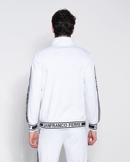 Contrast Logo Taping Tracksuit Jacket