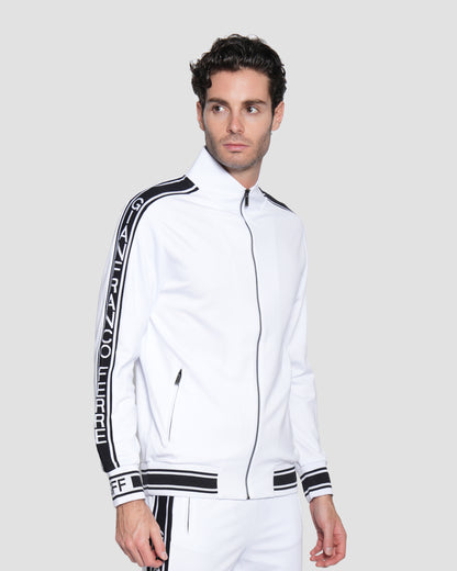 Contrast Logo Taping Tracksuit Jacket