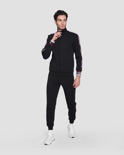 Contrast Logo Taping Tracksuit Jacket