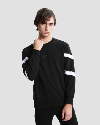Two-Toned Sleeve Sweatshirt