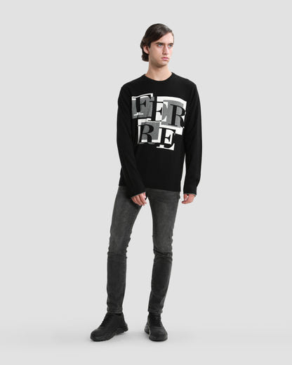 Boxed Ferre Branding Front Sweater