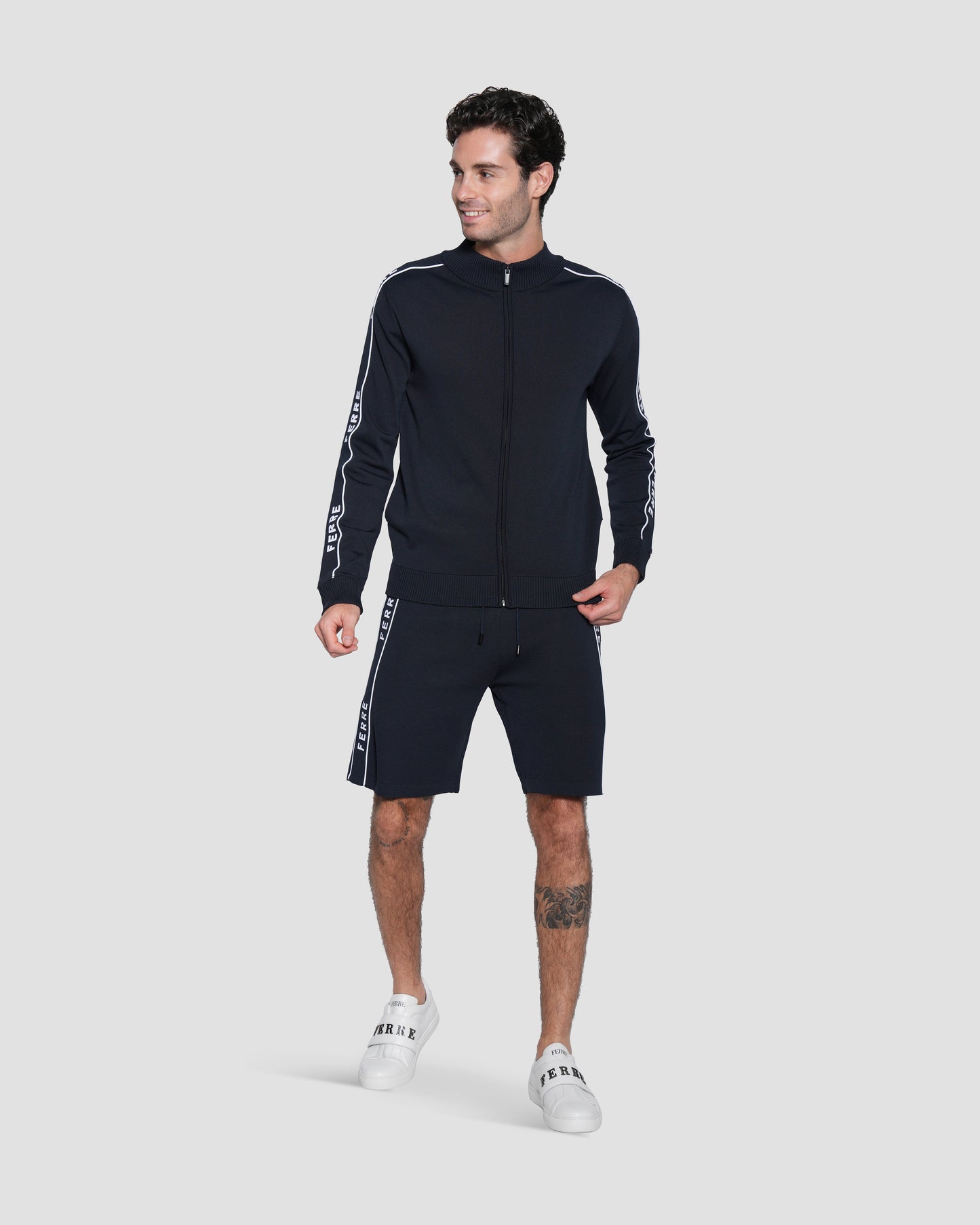 Jacquard Logo Tape Track Shorts