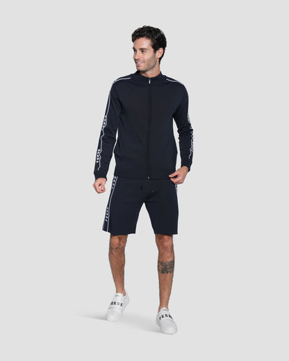 Jacquard Logo Tape Track Shorts