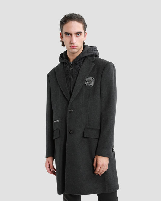 Detachable Hooded Coat
