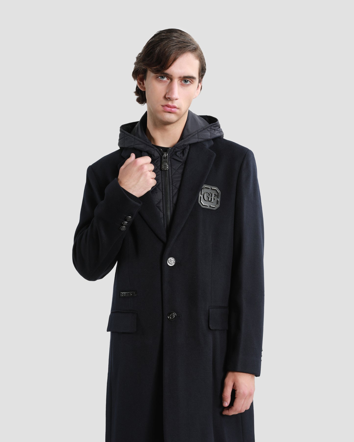Detachable Hooded Coat
