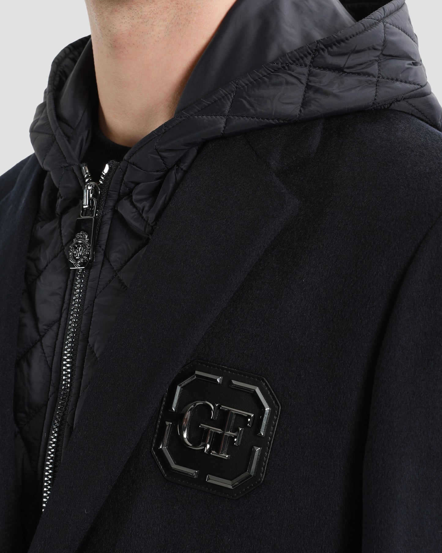 Detachable Hooded Coat