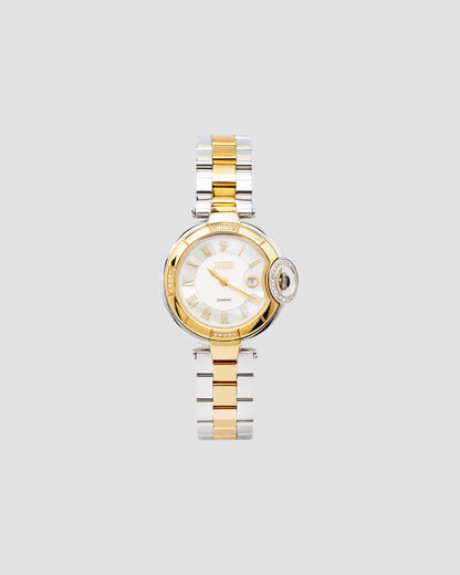 Gianfranco Ferre Two Tone Bracelet Watch