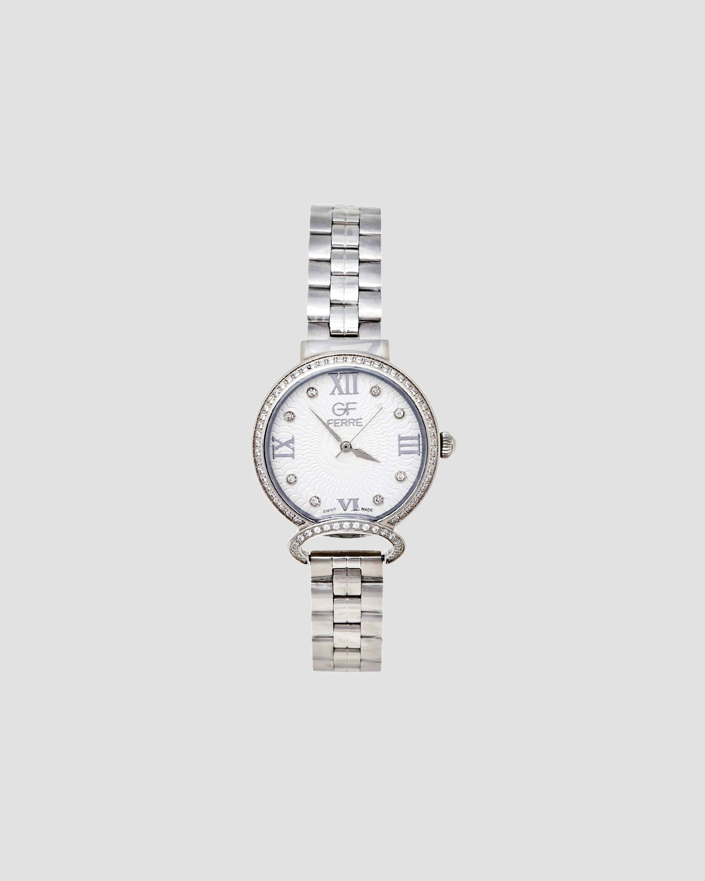 GF Ferre Diamond Silver Watch